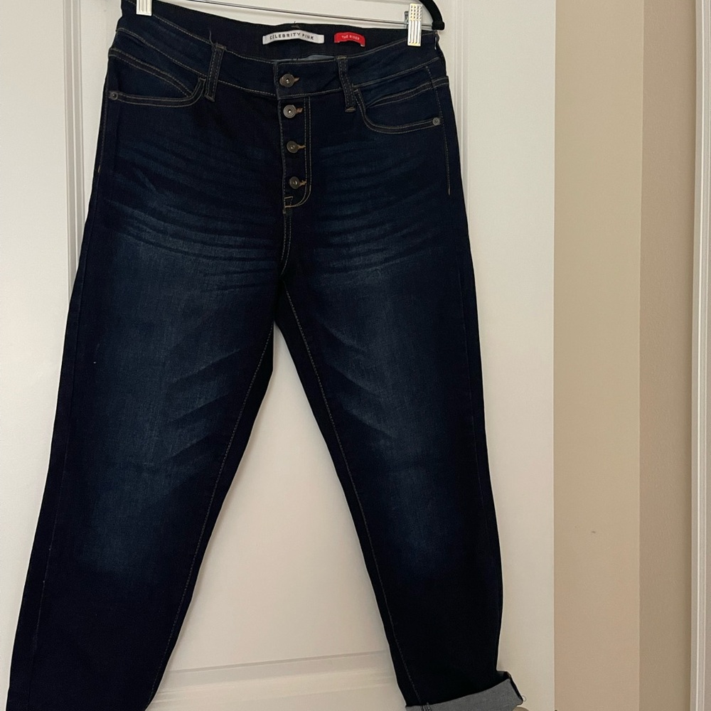 Women's Dark Blue Jeans